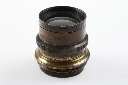 Messingobjektiv 120mm - f=,