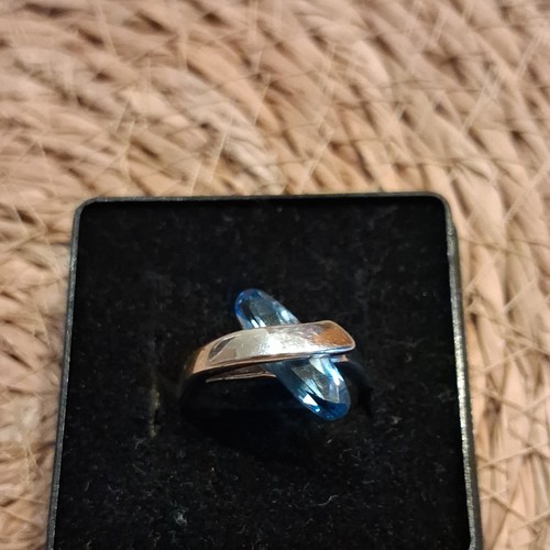 Pierre lang ring mit blauem - pierre,