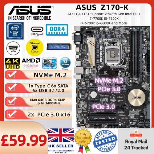 Asus z170 lga - z170-k,