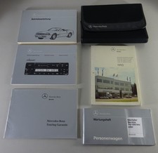 Bordmappe + Betriebsanleitung Mercedes Benz R129 SL 280 - SL 600 Stand 02/1993