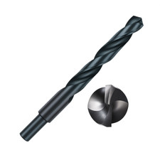 HSS-R Spiralbohrer Bohrer Metallbohrer mit reduziertem Schaft Ø10-20 mm DIN338