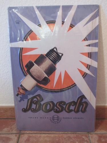 Bosch schild esso shell varta - schild,