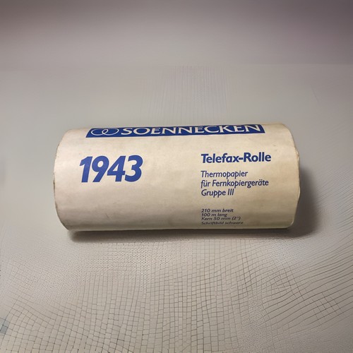 Soennecken 1942 telefax - 1942, telefax-rolle