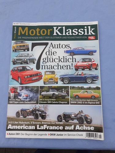 Motor klassik zeitschrift - klassik,
