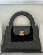 Chanel Kelly Shopper Bag – Dunkelgrau – UNGETRAGEN – Full Set – Original