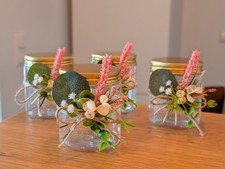 31 liebevoll dekorierte Deko Gläser für Hochzeit, Geburtstag & Co