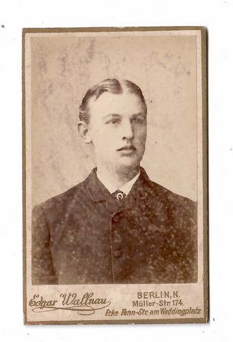 8445 cdv herrenpoträt - 8445, *
