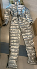 Sexy Skioverall Damen Silber