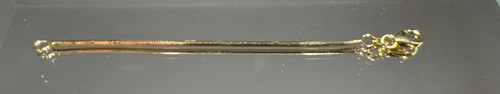 Schlangenkette gold 333 - gold,