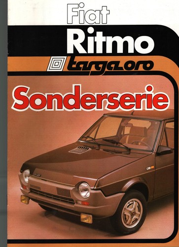 Prospekt fiat ritmo - fiat,