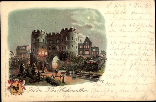 Künstler wappen litho - litho, köln