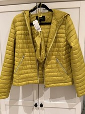 OPUS gelbe Steppjacke mit