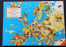 Europareise Ravensburger 11.004 Vintage ca. 1960er