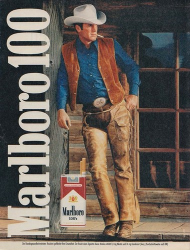 Marlboro zigaretten reklame - -,