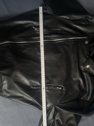 Kunstleder jacke damen - kunstleder, 48/50