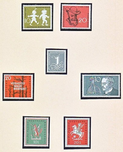 Brd 1958 auf - 1958,