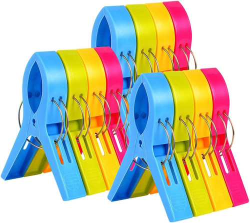Badetuch clips set große - clips, 12
