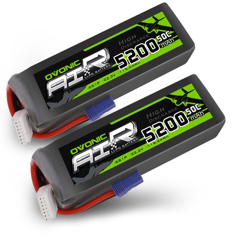 Ovonic 50c 5200mah 6s - 2x,
