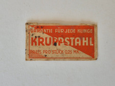 Alte Rasierklinge Kruppstahl