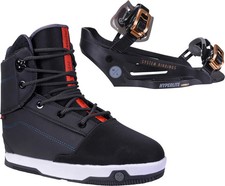 HYPERLITE Wakeboard Bindung Wakeboardboot SYSTEM LOWBACK 2025 inkl. DISTORTION