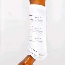 Back on Track Weiß M Royal Arbeitsgamaschen Hinterbein Beinschutz Retoure