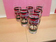 6 Drink Coca Cola Gläser 0,3l im Tiffany Stil