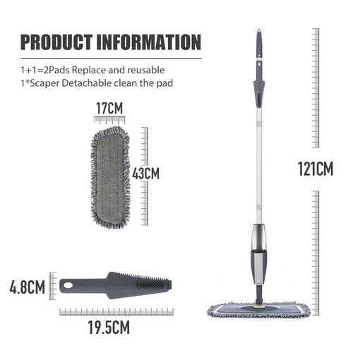 Magic spray mop holzboden - magic, mit