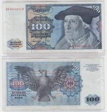 T144476 Banknote 100 DM