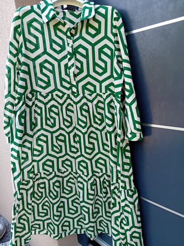 Zara kleid mehrfarbig - kleid, xl