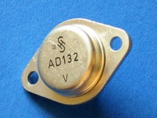 5 x AD132V Germanium Leistungs- Transistor TO-3  SIEMENS