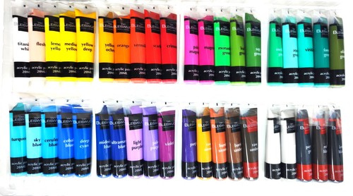Acrylfarben set 40x20ml - set, acryl