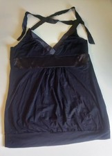 Nackholder Top mit Satinband