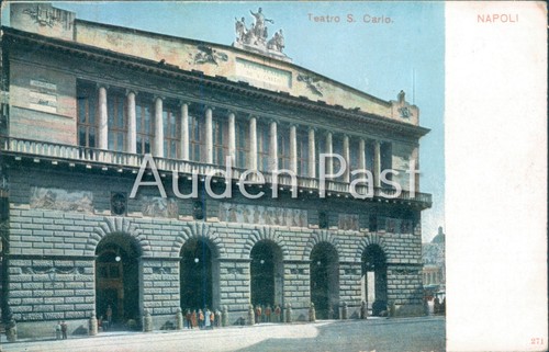 Vintage teatro carlo napoli - teatro,