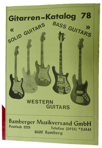 Bamberger musikversand 1978 - musikversand,