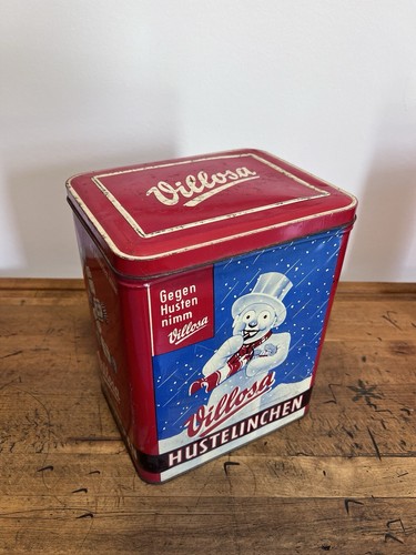 Vintage blechdose villosa - vintage,