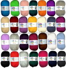 Wolle 100% reine Schurwolle Schafswolle Strickgarn Häkelgarn GB Jil (6,20€/100g)