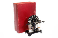 Antik Influenzmaschine Wimshurst in  original Box von Plank mit ein Geisslerrohr