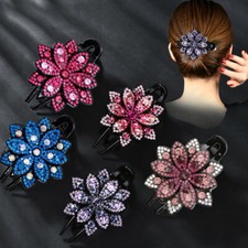 Mode Frauen Strass Blume