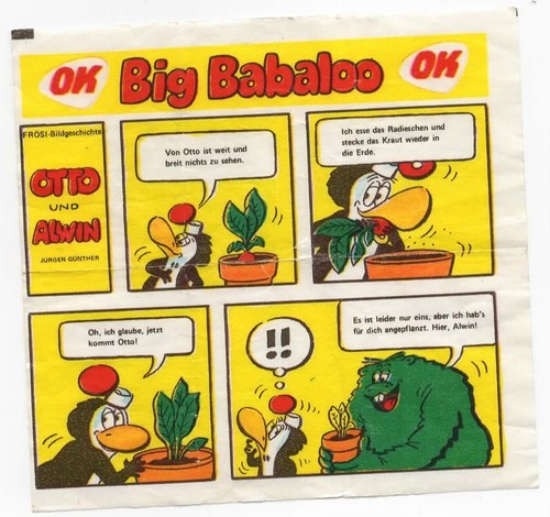 Original kaugummibild big - kaugummibild,