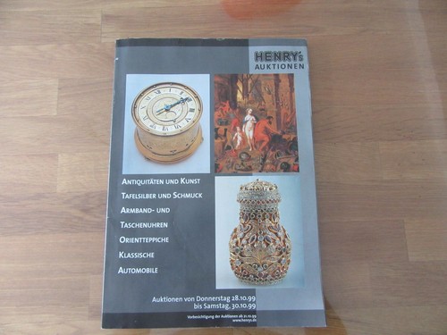 Auktionskatalog henry s - auktionskatalog,