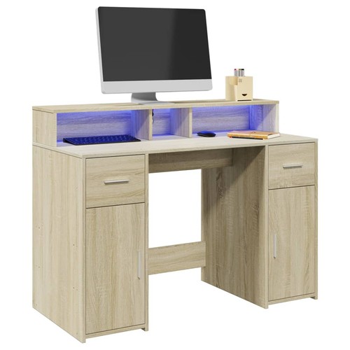 Schreibtisch mit led - schreibtisch,