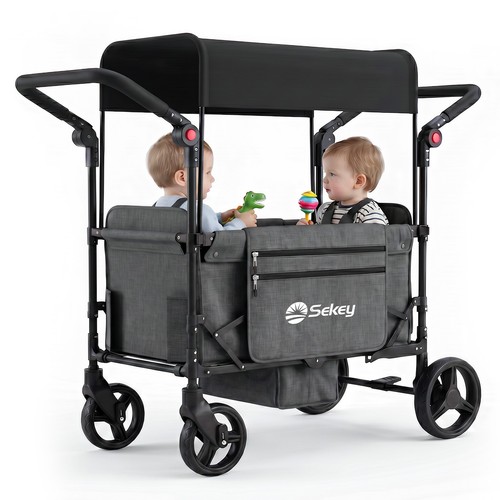 Bollerwagen faltbar mit dach - faltbar,
