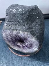 Druse amethyst geode - druse, kristall