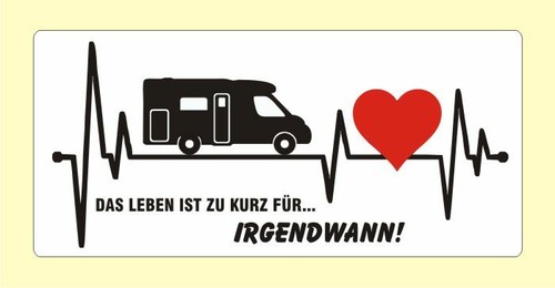 Wohnmobil herzschlag camping - herzschlag,