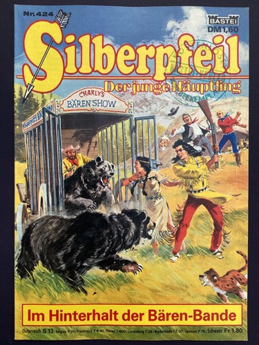 Bastei comic silberpfeil 424 - bastei, #424