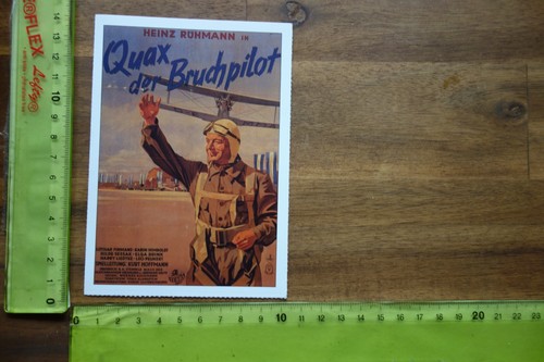 Alte filmplakatkarte kino film - alte,