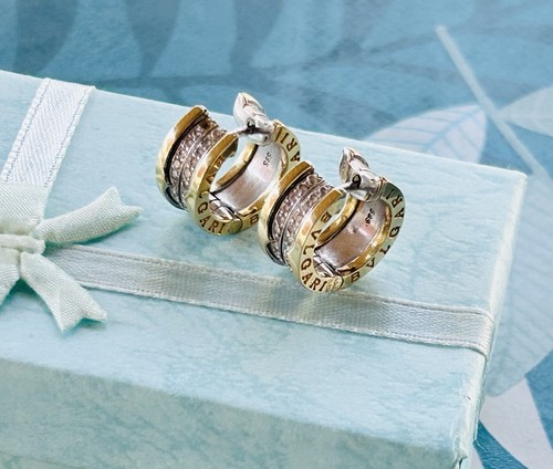 585 gold ohrringe 2 band - 585,