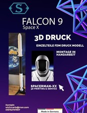 Space_X  Modell - Falcon 9 Rakete  top 3D- Druck/FDM++