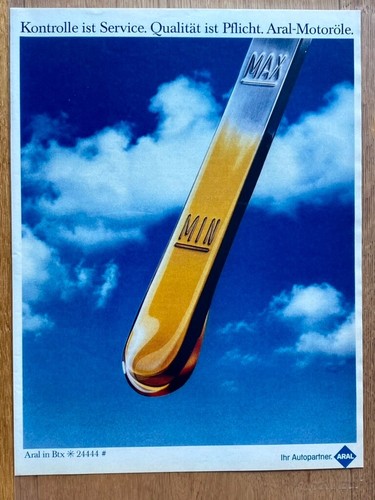 1985 aral motoröl peilstab - aral,