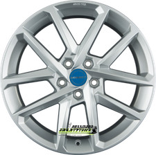 4x Borbet N crystal silver